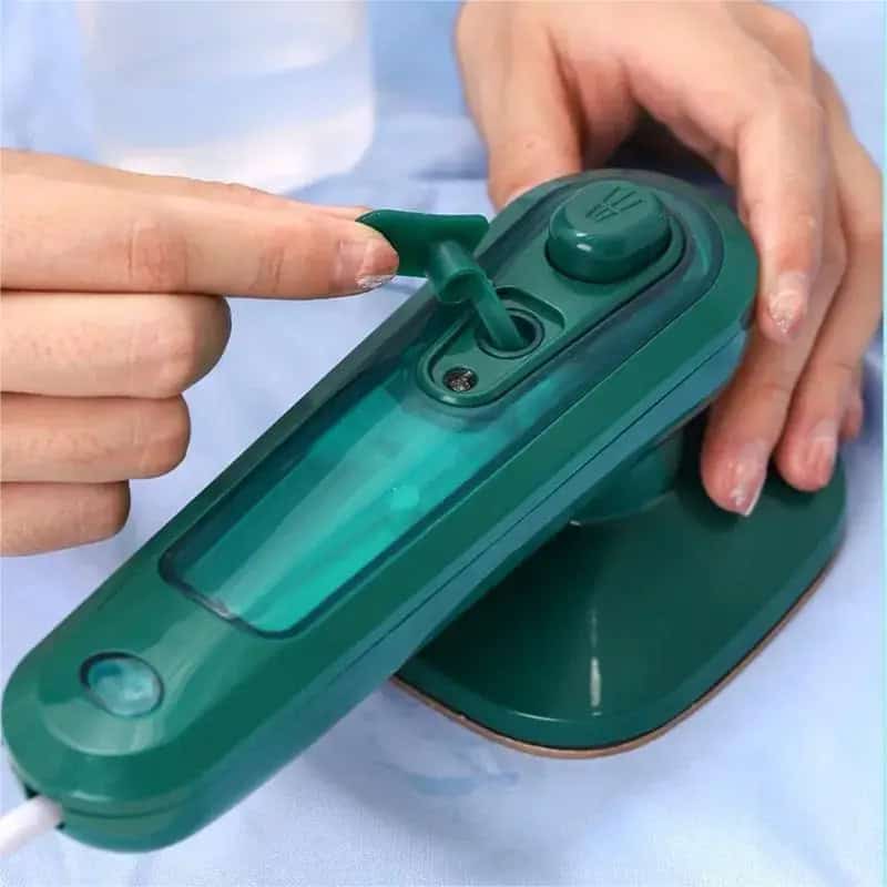 Miniplancha de vapor de viaje | Plancha eléctrica portátil pequeña para uso doméstico - Doble voltaje