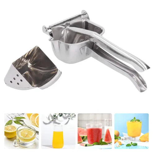 🥇🍋 Exprimidor Metálico de Jugo de Fruta Saludable 🍊💪