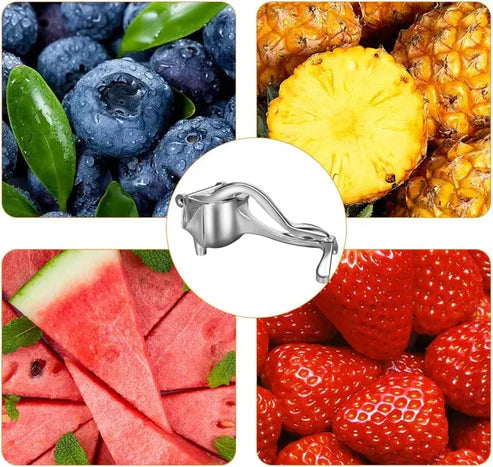 🥇🍋 Exprimidor Metálico de Jugo de Fruta Saludable 🍊💪