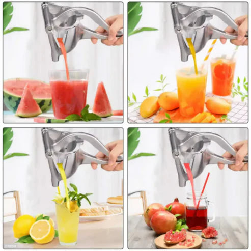 🥇🍋 Exprimidor Metálico de Jugo de Fruta Saludable 🍊💪